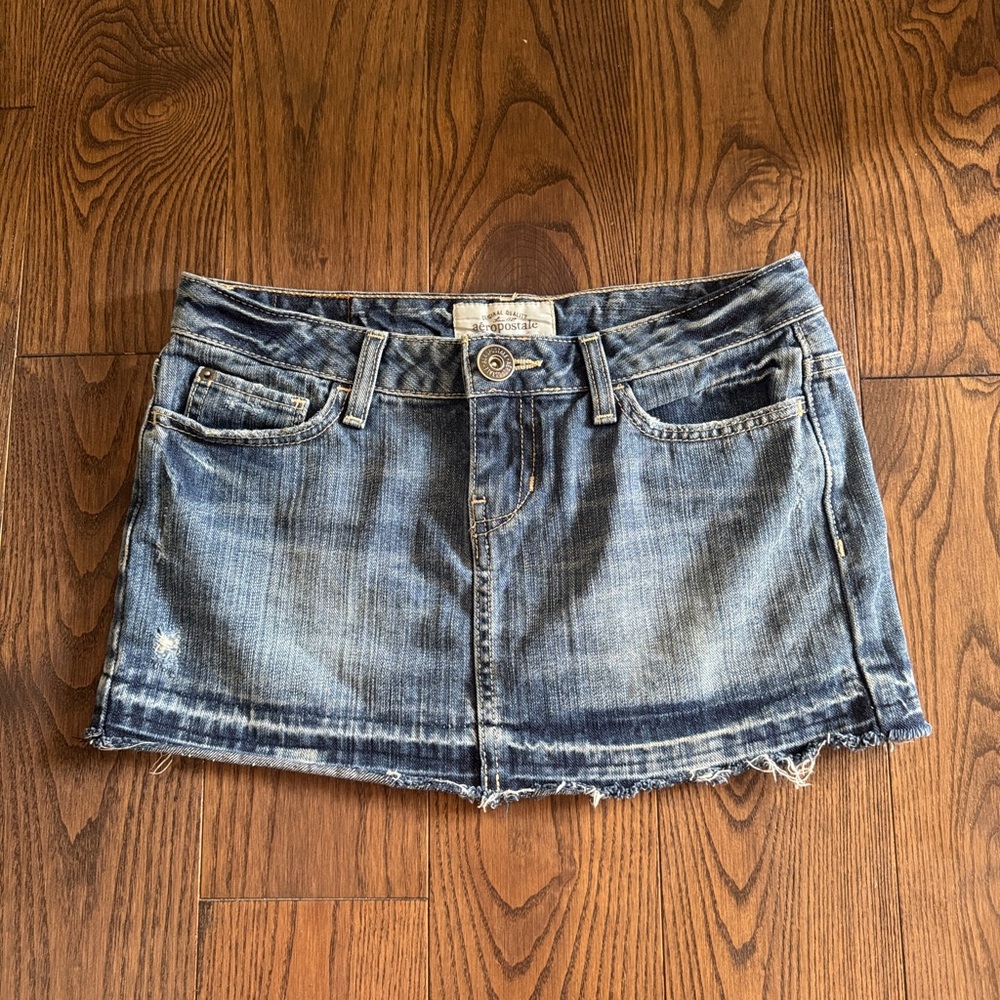 Aeropostale Denim Mini Skirt